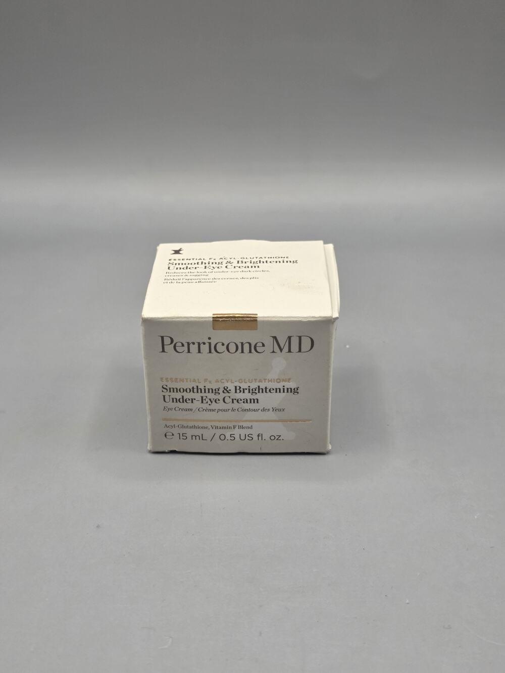 Perricone MD Essential Fx Acyl-Glutathione Under-Eye Cream 0.5 oz / 15ml NIB